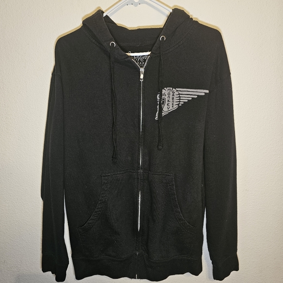 Gas Monkey Garage men's medium hooded zip up - Picture 2 of 15